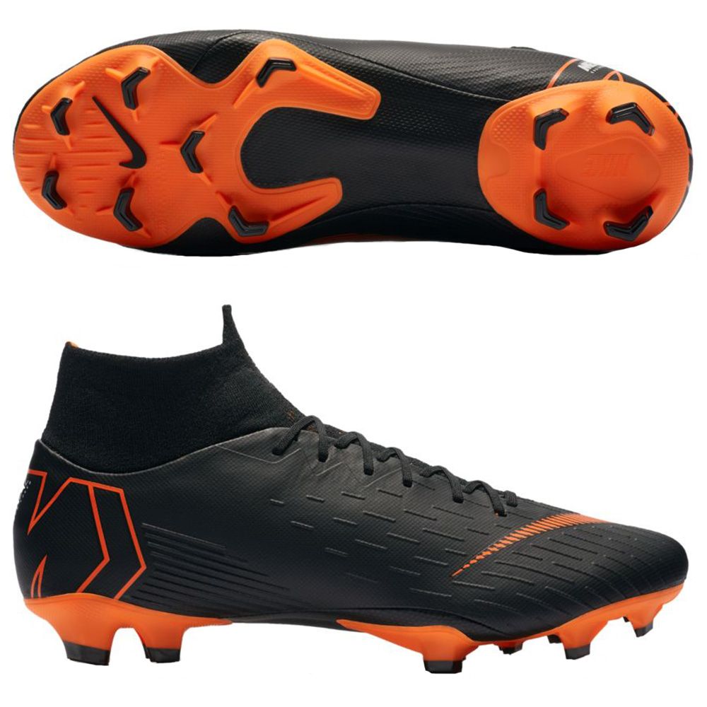 Football Boots Nike Mercurial Superfly VI Academy MG Black.