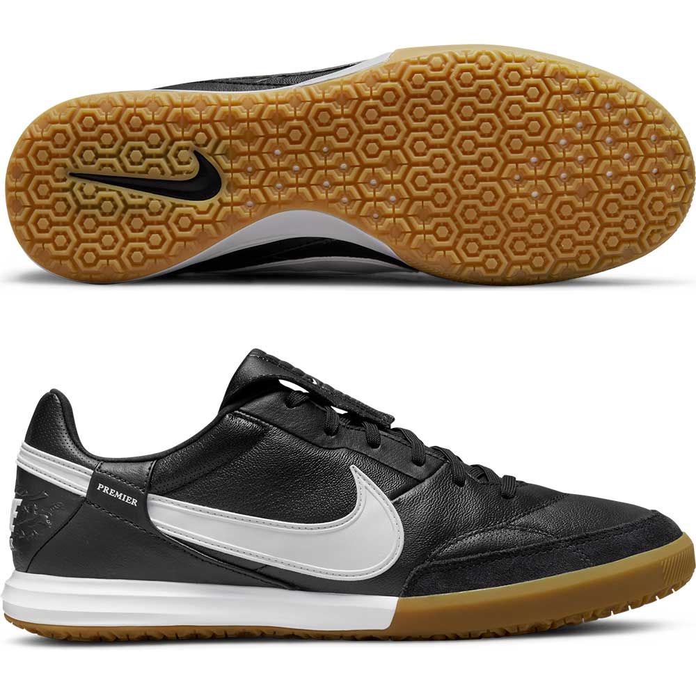 Nike III Indoor Cleats-Black/White | Soccer Village