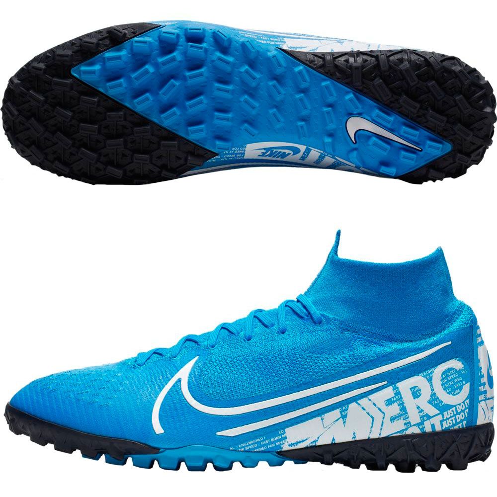 Nike Mercurial Superfly 7 Elite FG Soccer Cleat Blue Void.