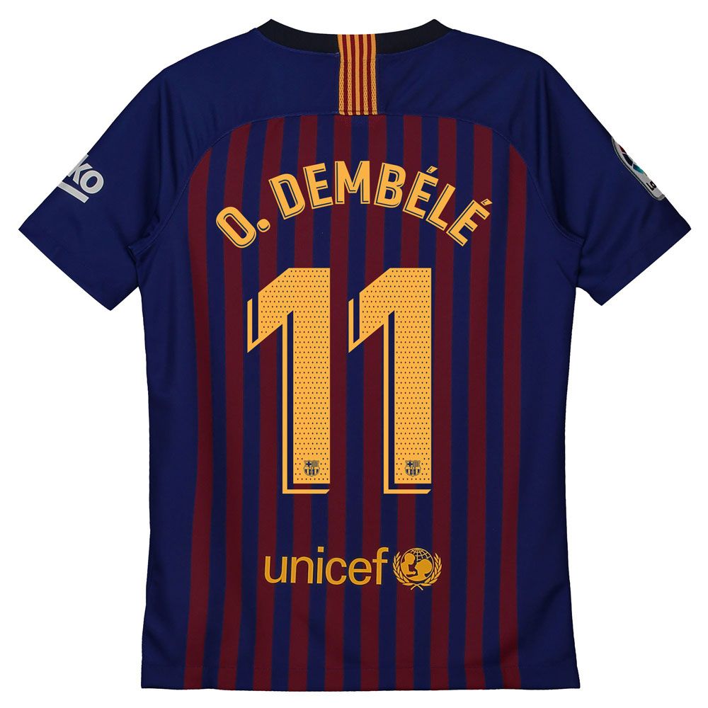 Nike Barcelona 2018 Home Jersey Dembele 