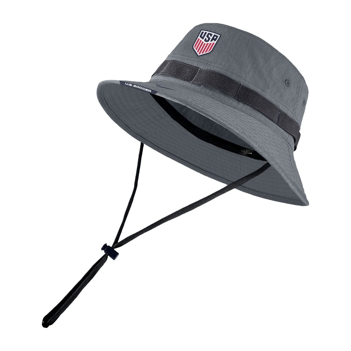 Nike Gray USMNT Boonie Tri-Blend Performance Bucket Hat