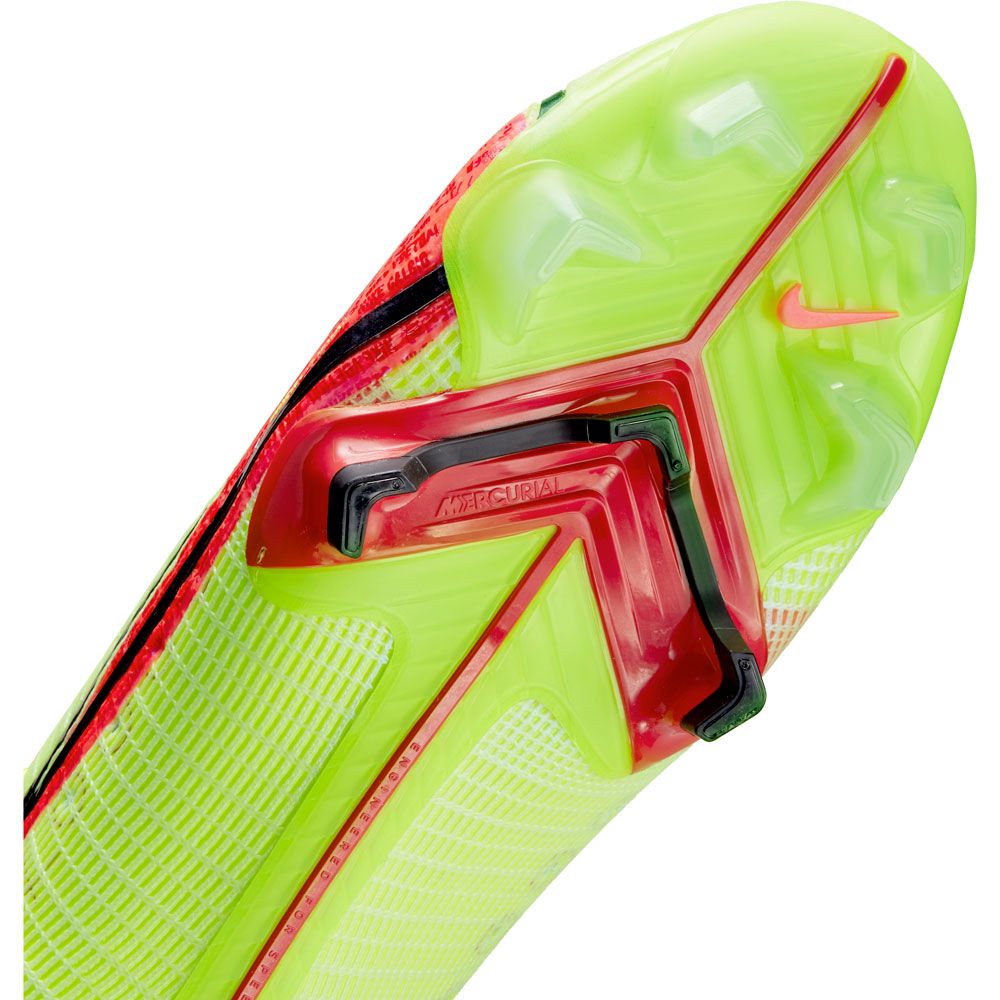 Nike Mercurial Vapor 14 Elite FG 'Volt Bright Crimson' Soccer  Cleats CQ7635-761