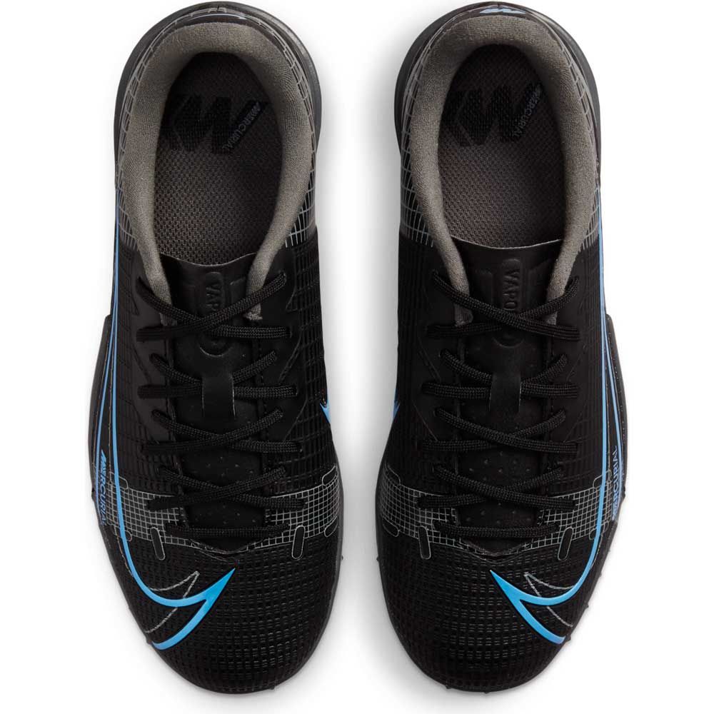 Black Friday Price Nike Mercurial Vapor 14 Elite FG Black Iron Grey  University Blue