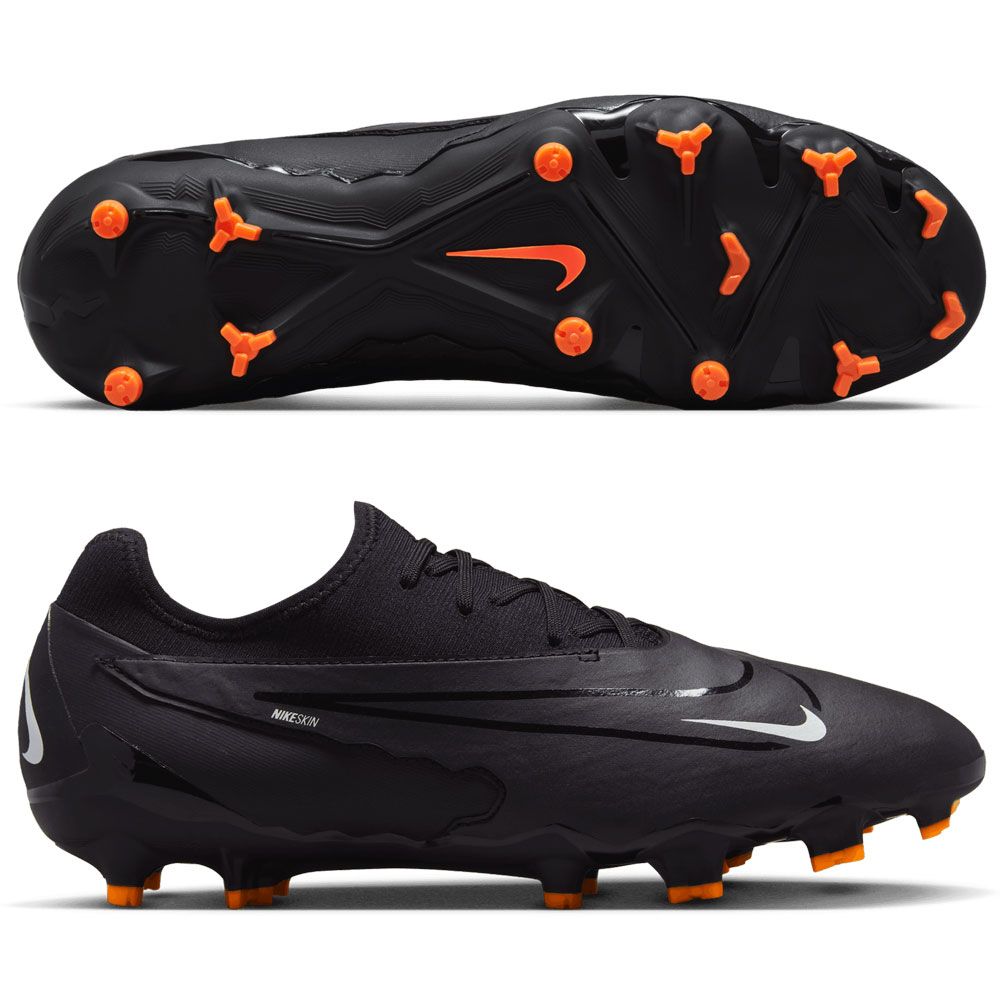 Nike orange and black soccer cleats hotsell