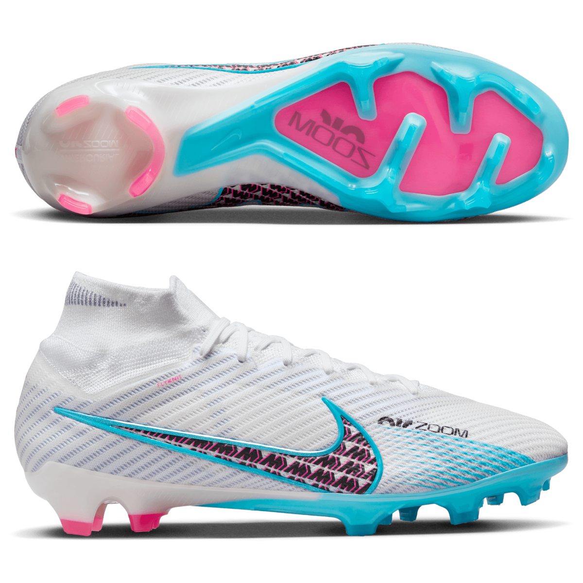 Nike Mercurial Superfly 9 Elite Firm-Ground Soccer Cleats.