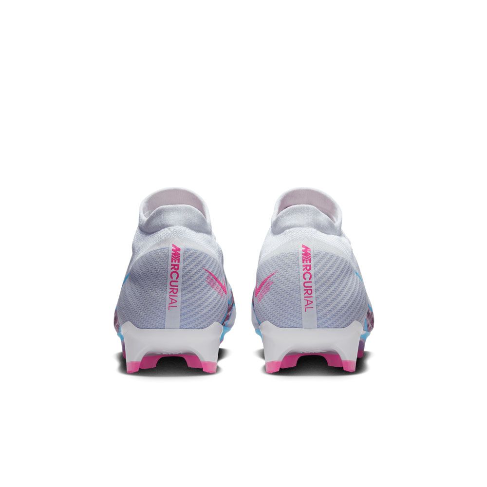 Nike Zoom Vapor 15 Elite FG (White/Baltic Blue-Pink Blast) - Soccer  Wearhouse