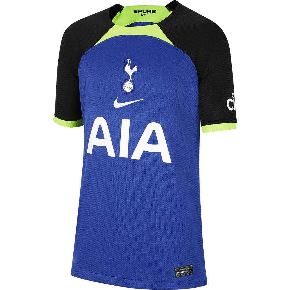Nike, Tottenham Hotspur Goalkeeper Shirt 2023 2024 Juniors, Blue/Black