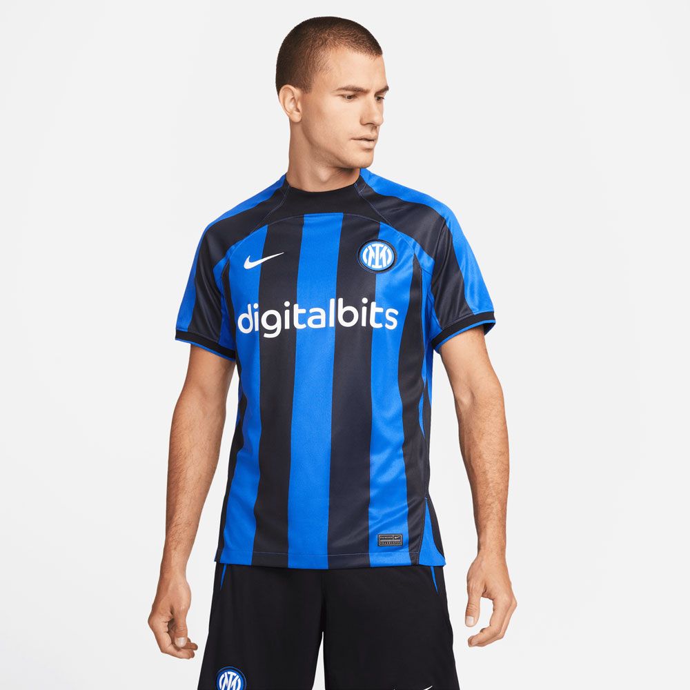 Camiseta Nike Inter 22-23 DF Stadium Lautaro negra azul