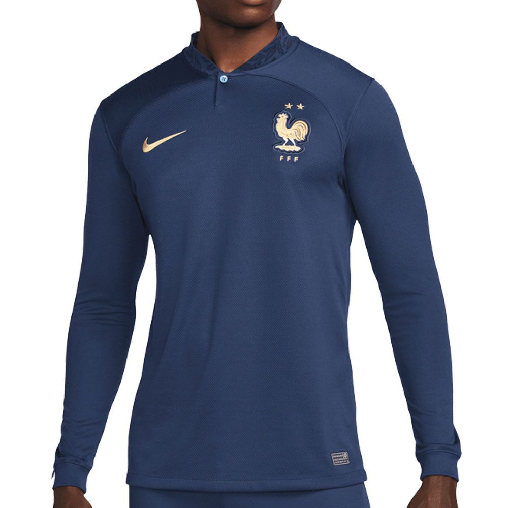 Nike 2022/23 Home L/S Jersey - France Apparel | Soccer