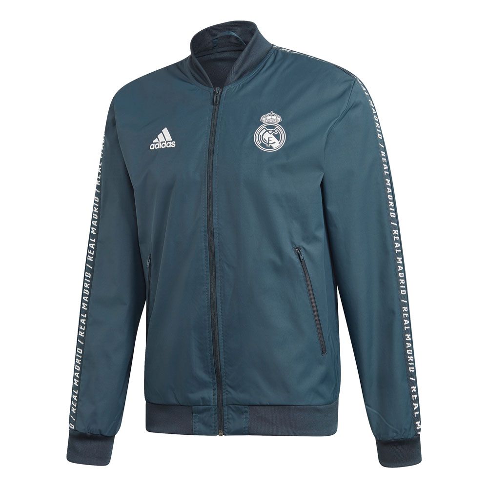 adidas Real Madrid Anthem Jacket - Real Madrid | Soccer Village