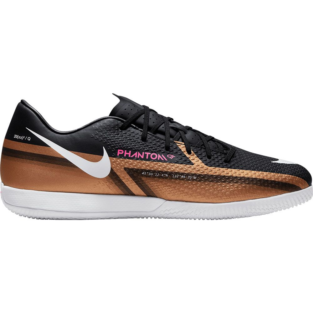 Nike Phantom GT2 Academy Q IC Indoor Soccer Shoes - MetallicCopper  DR5963-810 – Soccer Zone USA