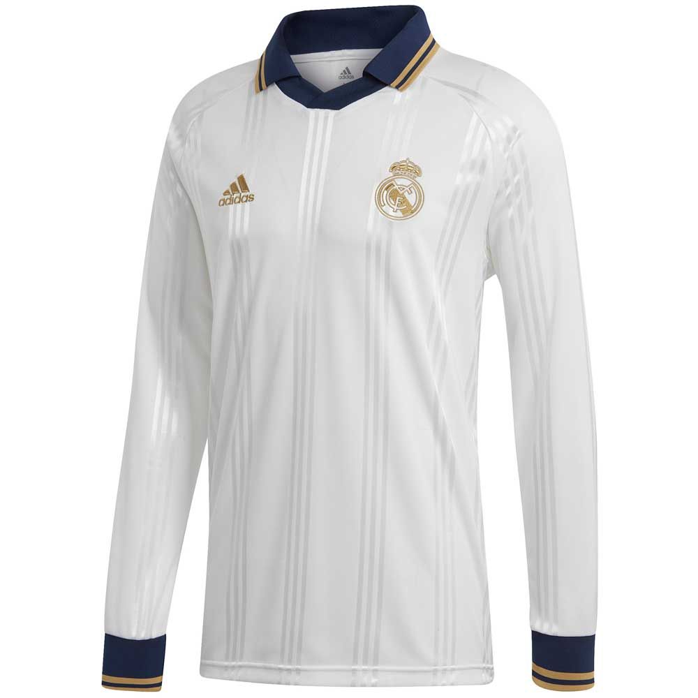 adidas Real Madrid Icons L/S Tee - Real 