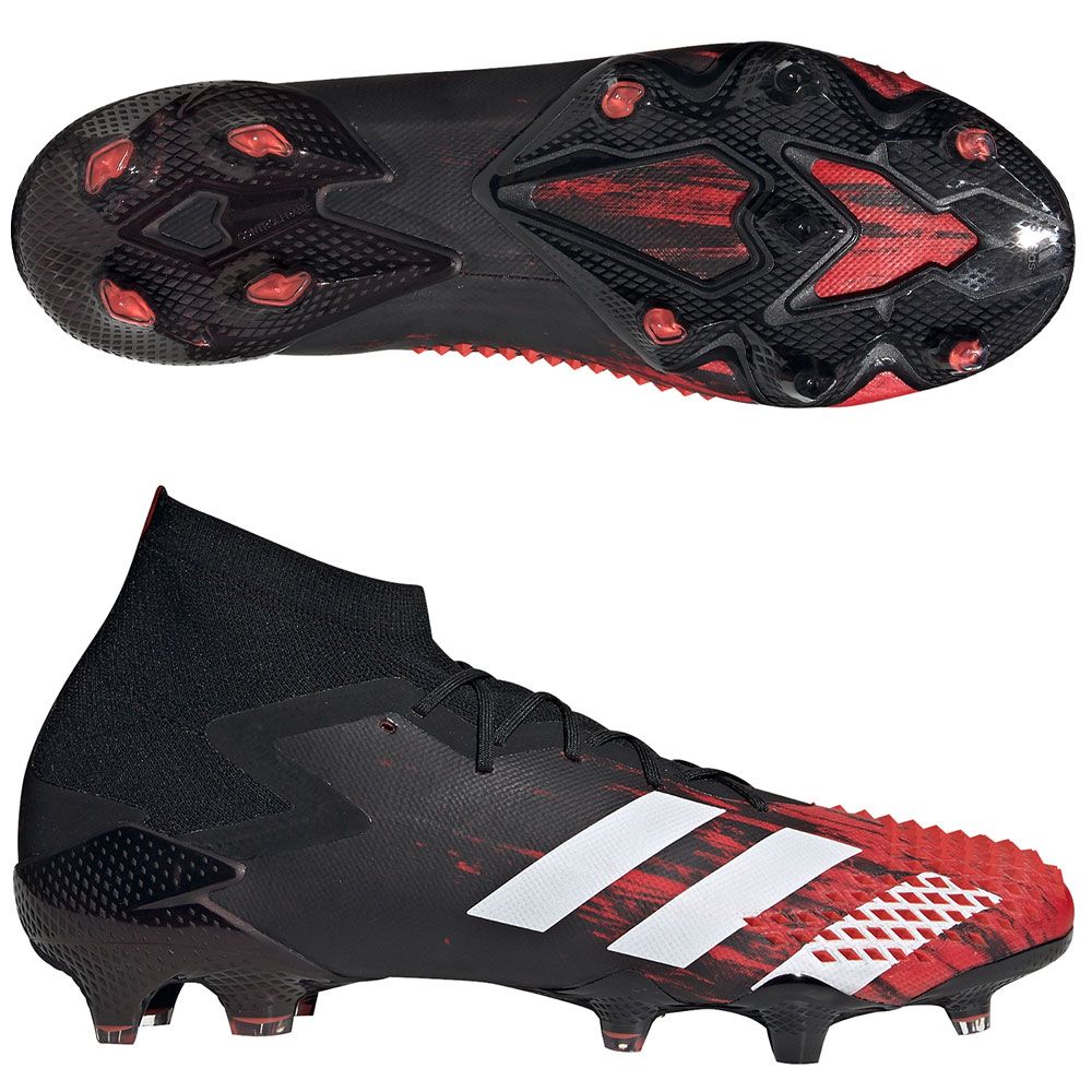 adidas Predator 20.2 FG Football black Schwarz adidas.