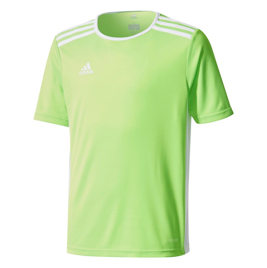 adidas ENTRADA 18 Soccer Jersey | White | Men's