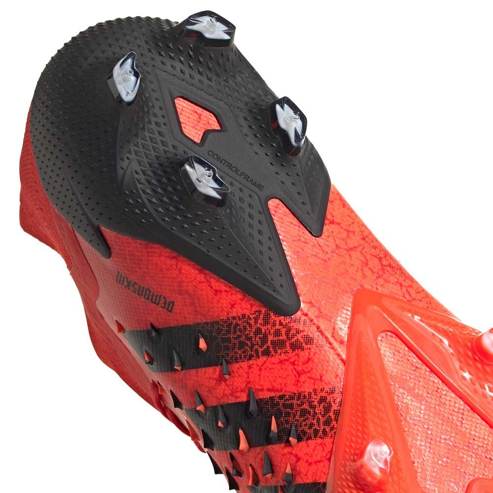 adidas Predator Freak .1 Low FG - Red/Core Black/Solar Red - Mens Soccer  Cleats