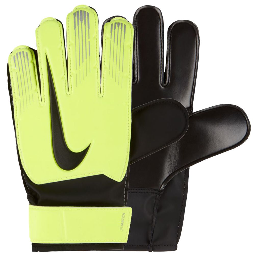 Nike Goalkeeper Match Glove Jr - Volt/Black - GS3368-702 | Soccer Village