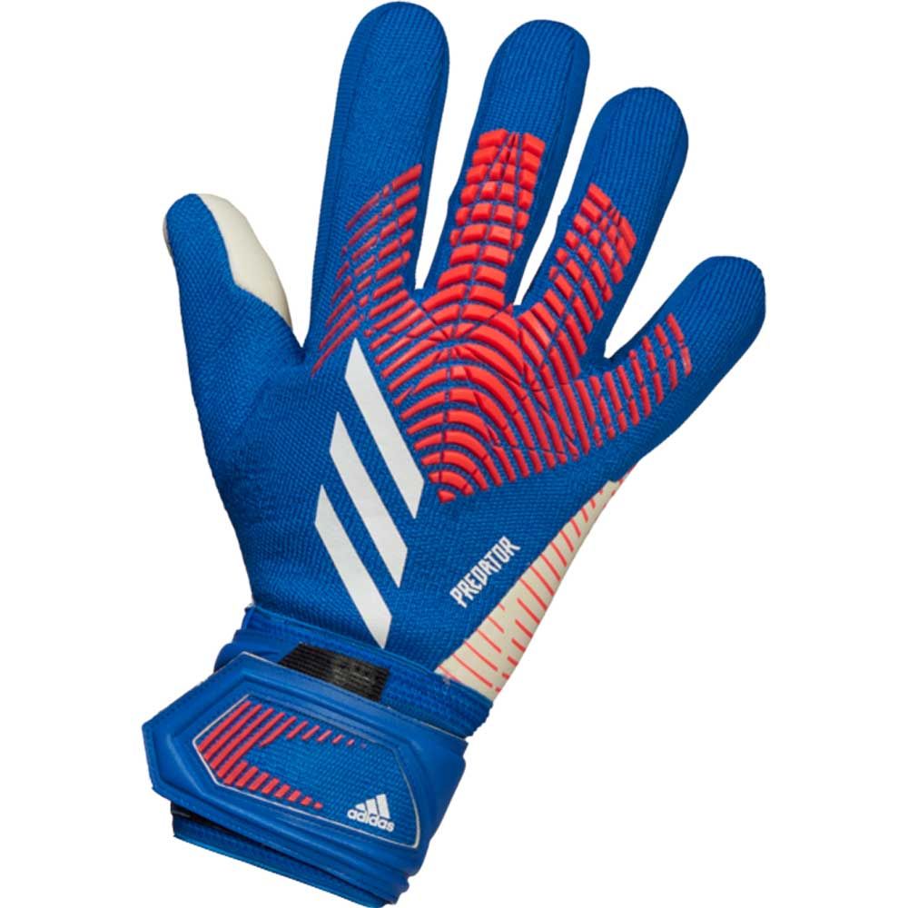 Adidas Predator Pro Goalie Gloves, Blue/Turbo/White / 12