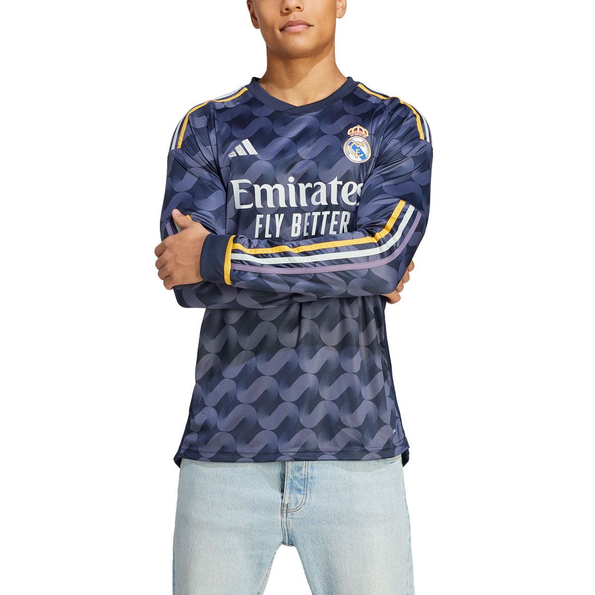 adidas 2023-24 Real Madrid Men's Authentic Away Jersey en 2023