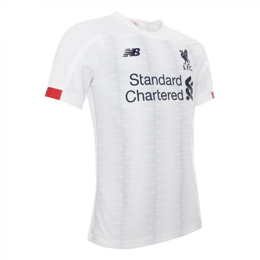 white liverpool jersey
