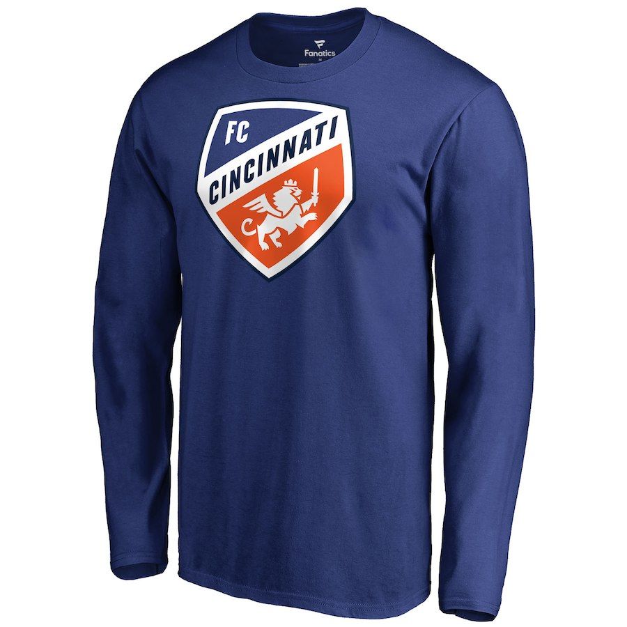 Fanatics Fc Cincinnati Crest Ls T Shirt Fcc Apparel Soccer Village