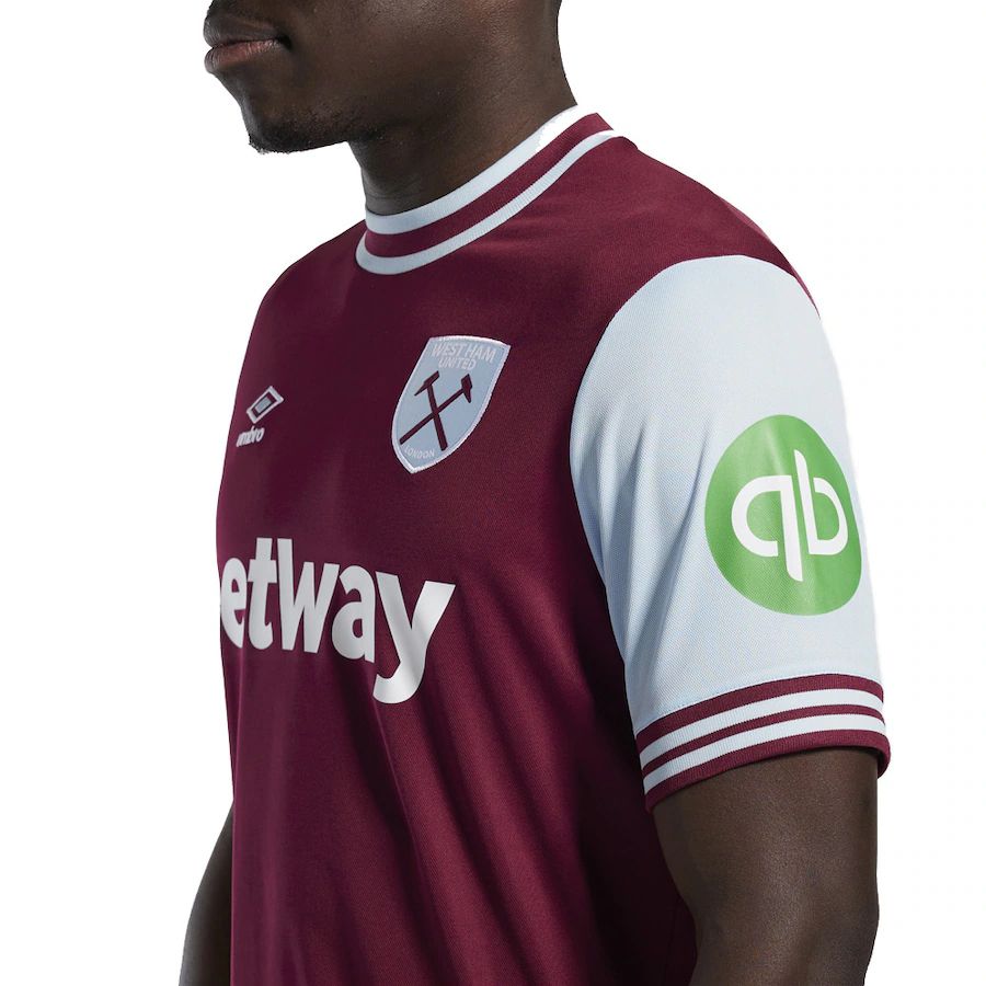 Umbro West Ham 2024 25 Men s Home Jersey Soccer Village