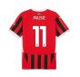 PUMA AC Milan 2024/25 Men's Home Jersey PULISIC 11