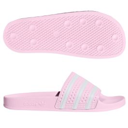 adidas Adilette - Clear Pink/Footwear White - B37683 | Soccer Village