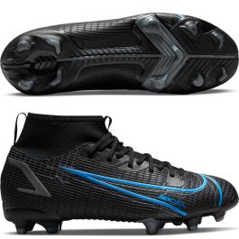 Nike Mercurial Vapor 14 Elite FG (Black/Iron Grey) - Soccer Wearhouse