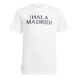 adidas Real Madrid Graphic T-Shirt White 2022-23 - Chicago Soccer