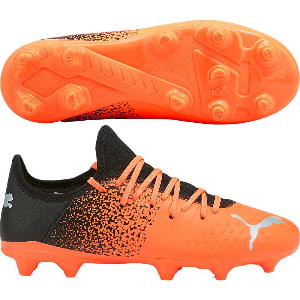 PUMA Future Z 4.3 FG Junior Cleats - Neon Citrus/Diamond