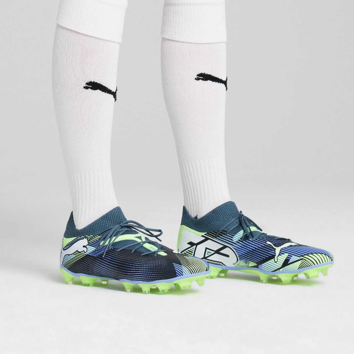 PUMA Future 7 Match FG Soccer Cleats | Lights Out Pack