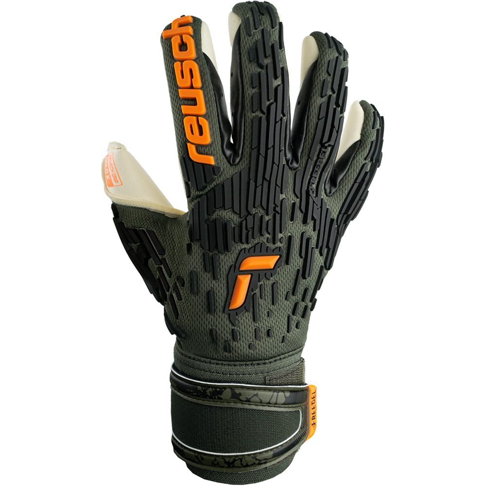 Reusch Attrakt Freegel Gold X Finger Support Goalkeeper