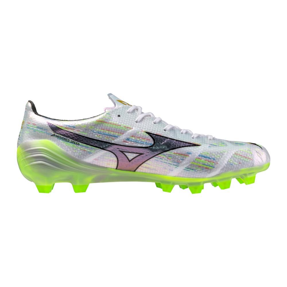 Mizuno Alpha II Elite Made in Japan Firm Ground - White