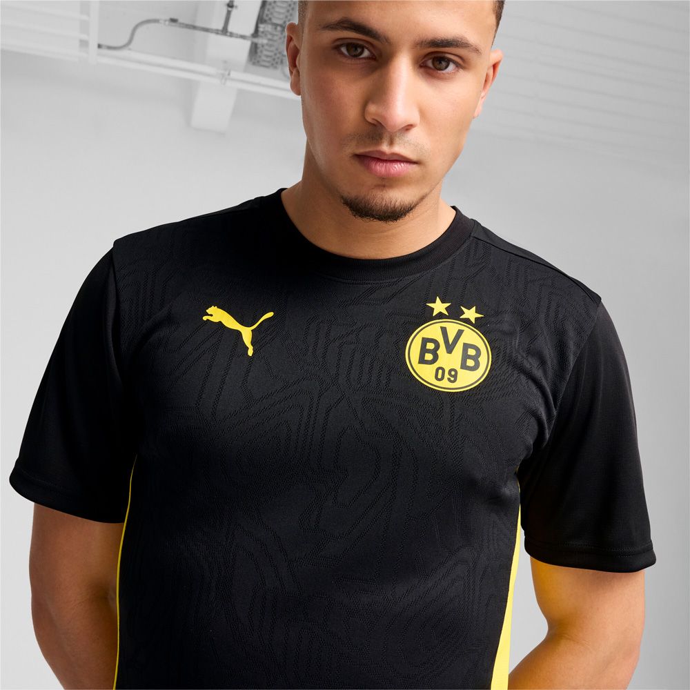 ★★PUMA★★ BVB Prematch SS Jersey 77420001 Borussia Dortmund 24/25 Men's Pre-Match Jersey | PUMA