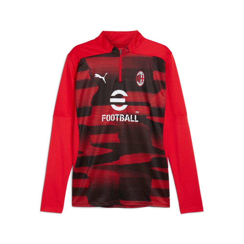 商品画像：AC MILAN 2021-22 HOME FOOTBALL SOCCER JERSEY PUMA 757035-01 4