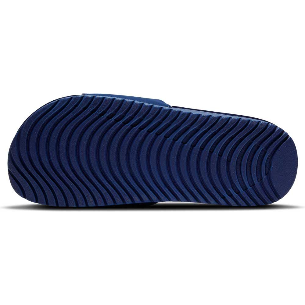 Nike Kawa Jr Slide-Blue Void/Blue/Platinum | Soccer Village