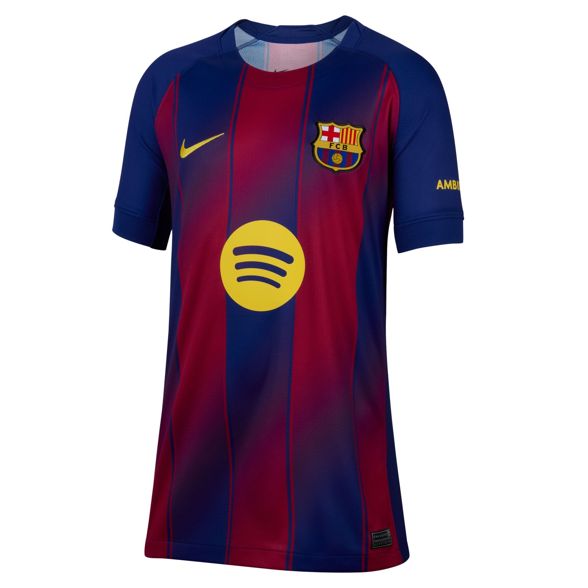 FC Barcelona 2025-26 ホーム　オーセンティック Nike FC Barcelona 2025/26 Youth Stadium Home Jersey | Soccer