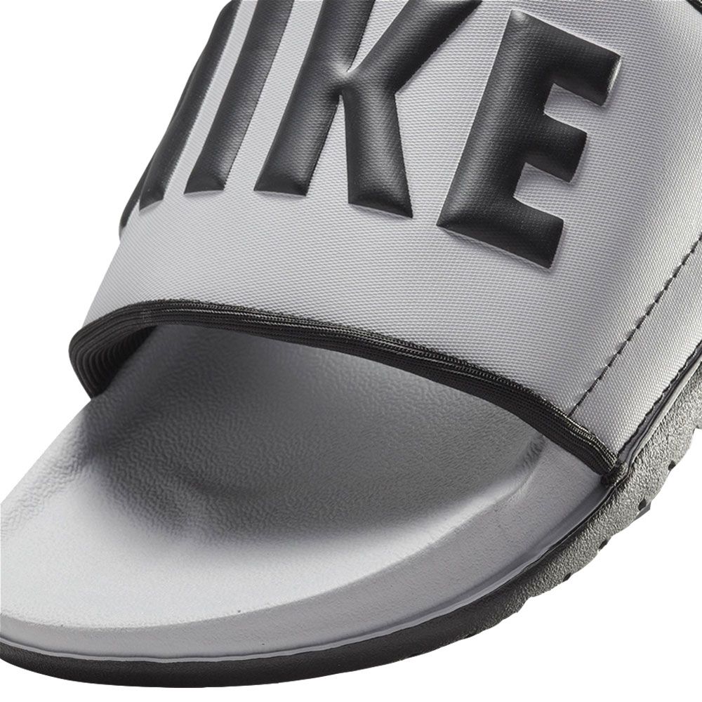 ◆男女共用◆NIKE OFFCOURT SLIDE ANTHRACITE◆関税/送料込◆ Nike OffCourt Slide Men's Sandals Gray-Black bq4639-016