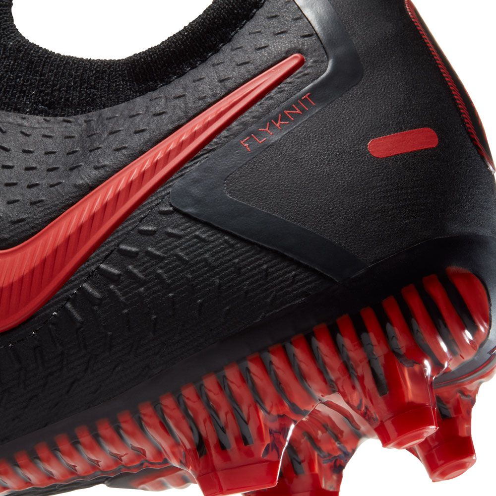 Nike Junior Phantom GT Pro FG-Black/Chile Red/Dark Smoke