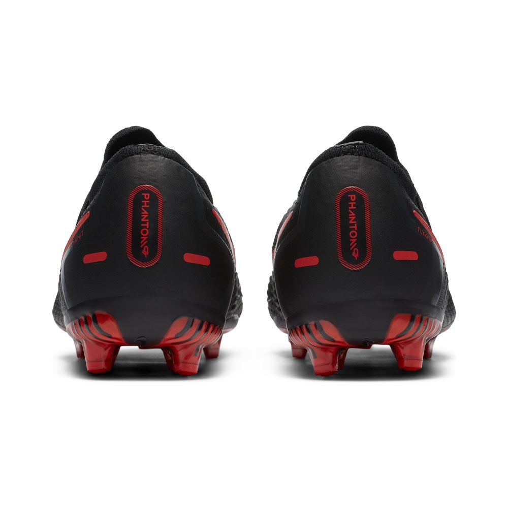 Nike Junior Phantom GT Pro FG-Black/Chile Red/Dark Smoke