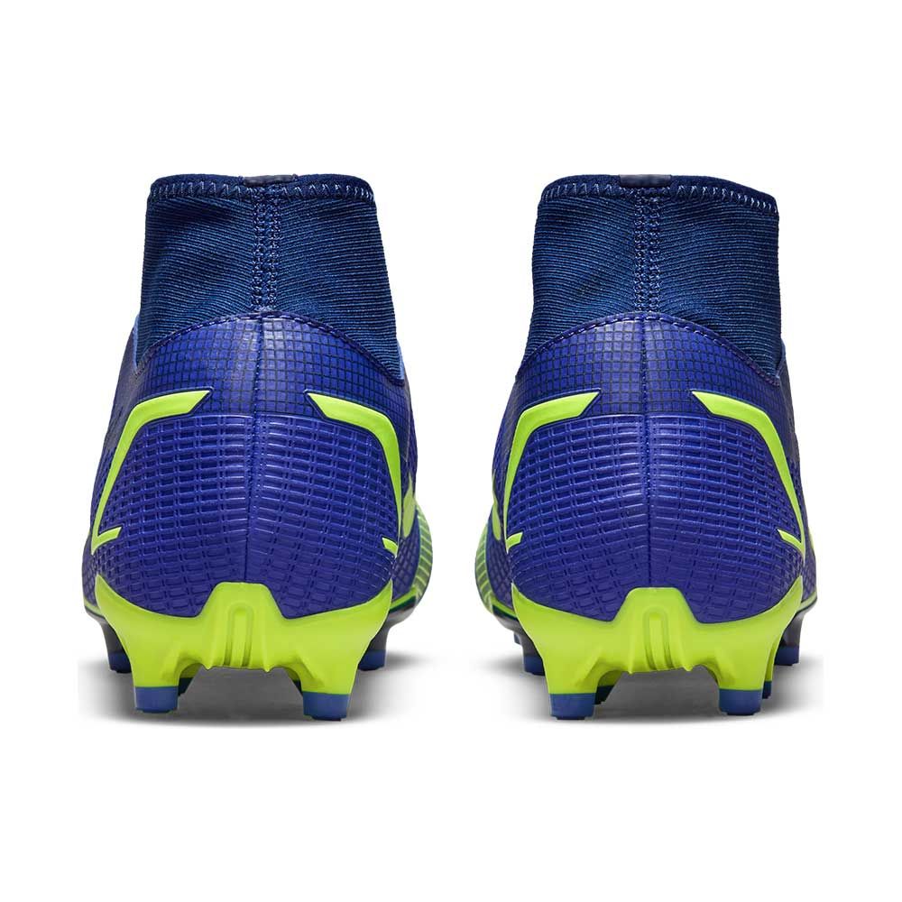Nike Mercurial シルバー/ブルー サッカーシューズ Nike サッカーシューズ シルバー/ブルー/イエロー - メルカリ