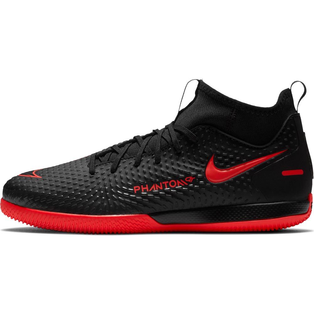 Nike Junior Phantom GT Academy DF IC-Black/Chili Red/Dark