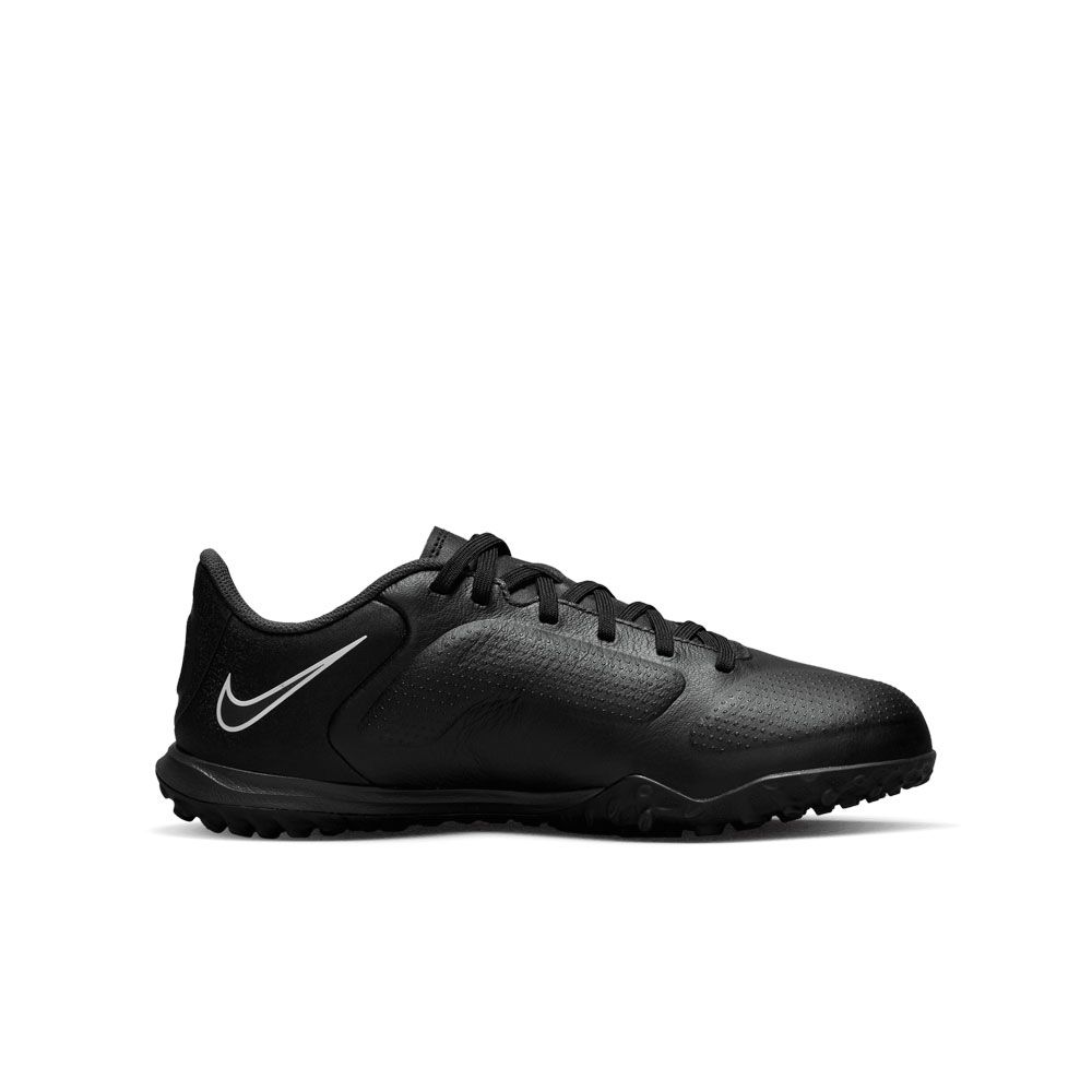 Nike Junior Tiempo Legend 9 Academy TF - Black/Dk Smoke Grey