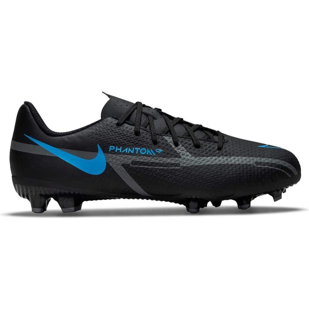 Nike Junior Phantom GT2 Academy FG-Black/Black/Iron Grey
