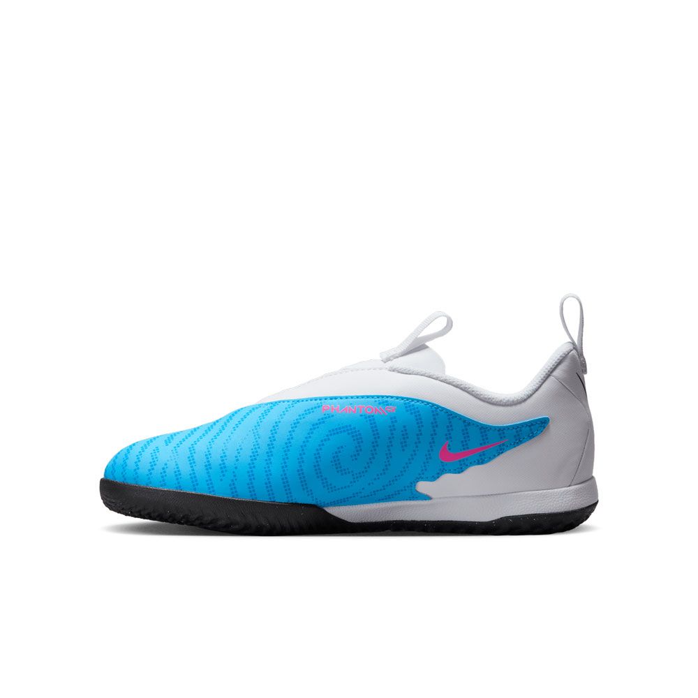 Nike Junior Phantom GX Academy IC - Baltic Blue/Pink Blast
