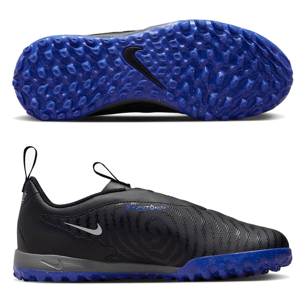 シューズ JR PHANTOM GX ACADEMY TF 240 Nike Junior Phantom GX Academy TF Soccer Shoes | Black Pack