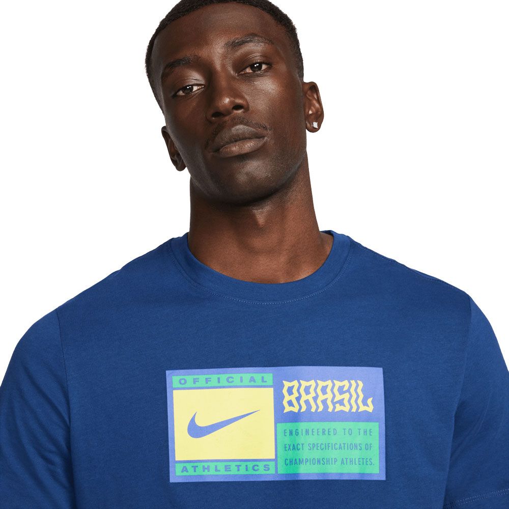 Nike Brazil 2022-23 Men's Short Sleeve Strike Top | WeGotSoccer