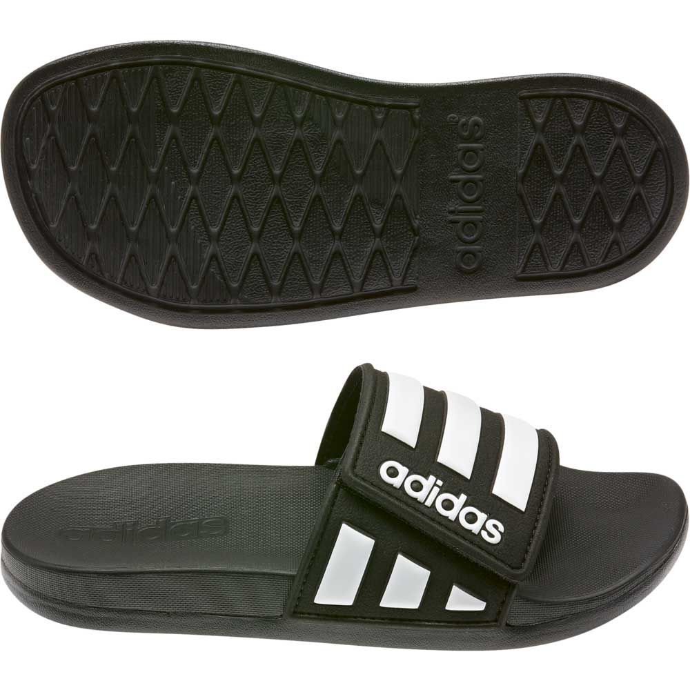 Adidas■ADILETTE COMFORT■送料込 adidas Adilette Comfort Core Black Men Slip On Sandals