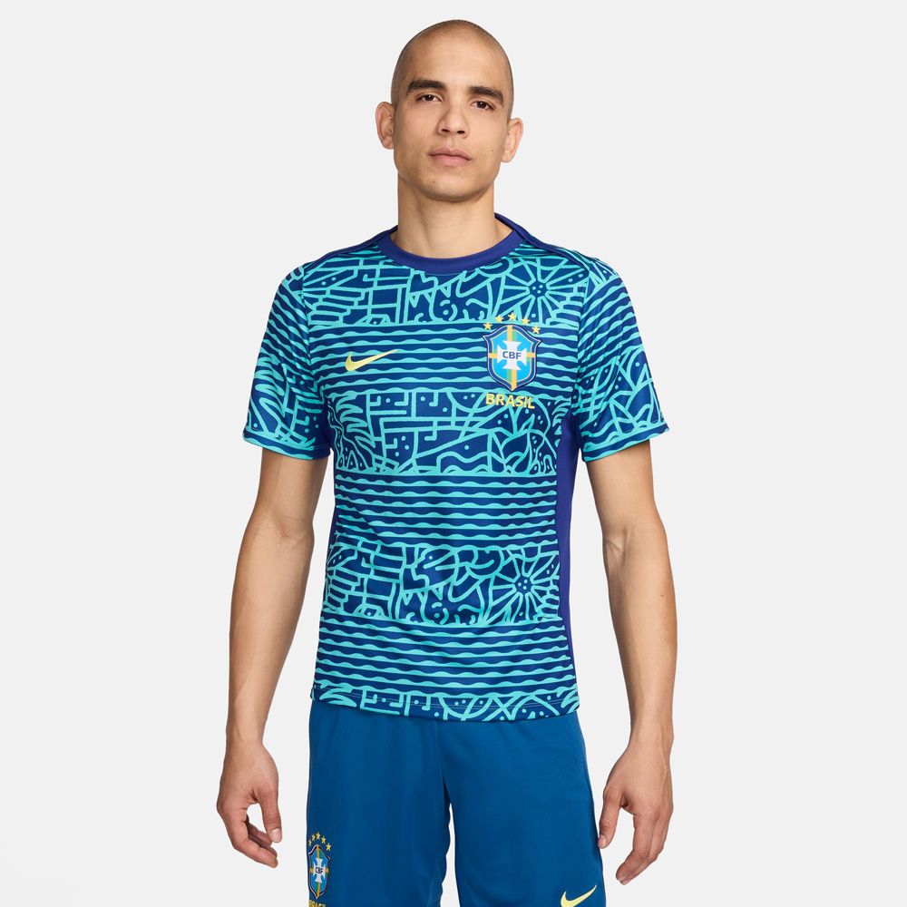 Nike Brazil Men's Academy Pro Prematch Top | Soccer Village