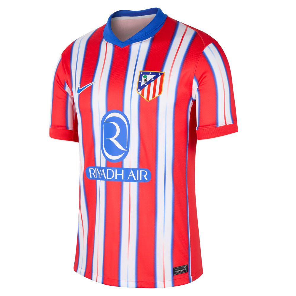 【Nike】Atletico Madrid 2024/25 Soccer Authentic Jersey Nike Atletico Madrid 2024/25 Men's Stadium Home Jersey